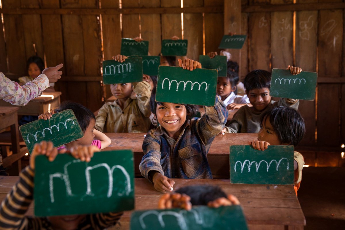 AusHumanitarian's tweet photo. With #ANCP #AustralianAid @CAREAustralia provides multilingual education for indigenous children in Cambodia – giving them access to education in a language they can understand #IDWIP2018 #SDG4 https://t.co/MKgnwsTYVf https://t.co/zVr3WFMMSL