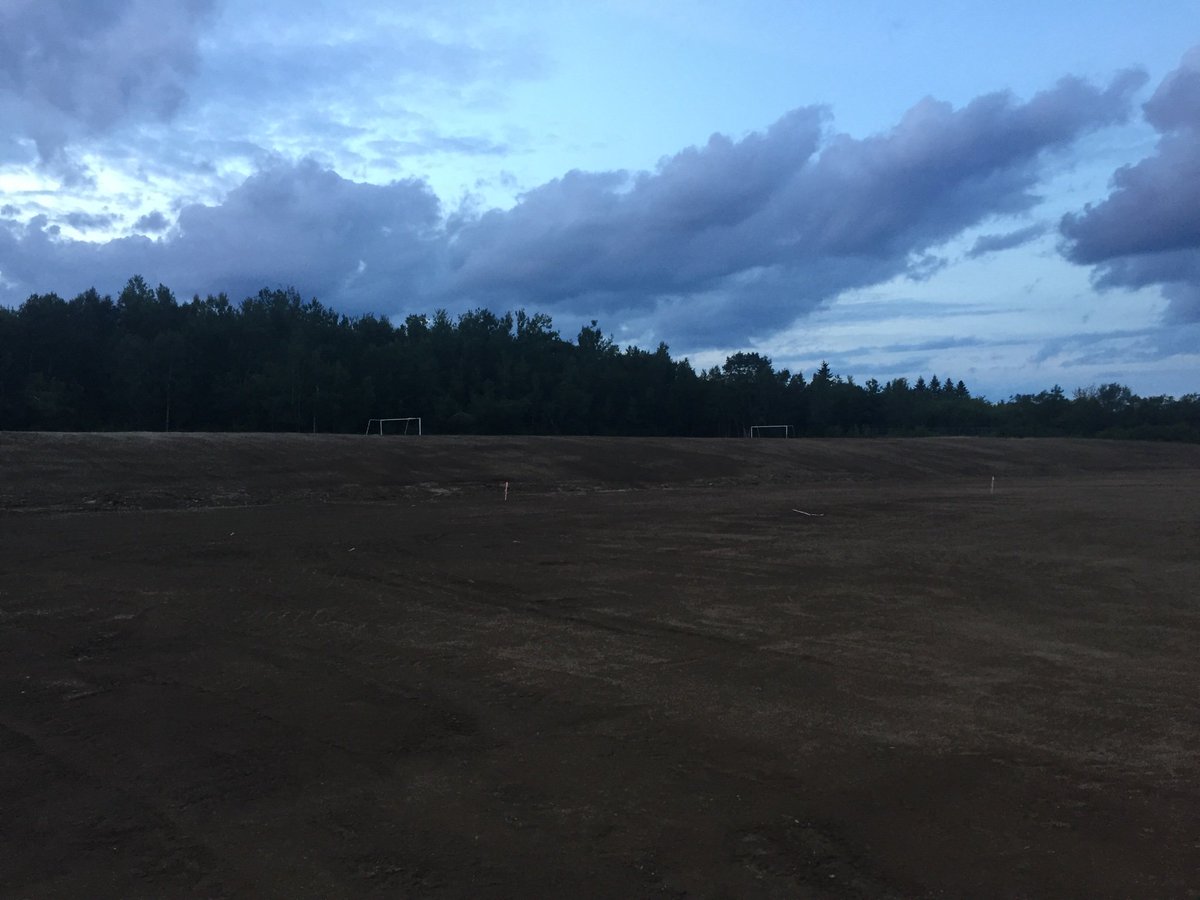 After months of negotiation with both the province and the district we couldn't be happier to announce that our new sports field - complete with parking - is under construction! We should be ready to see action by the fall of 2019...