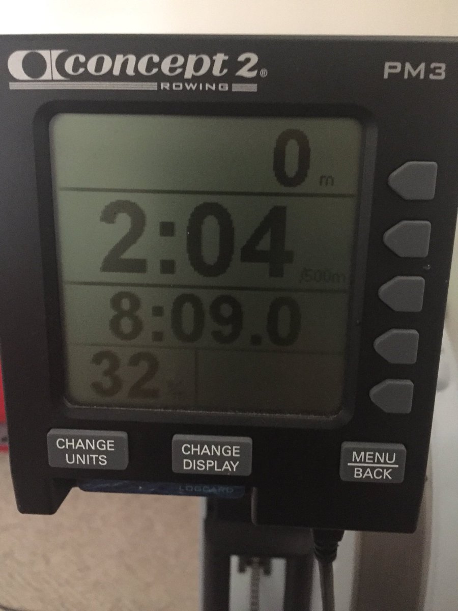 danedgcumbe's tweet photo. Round 1 to you @jambrownradio! #indoorrowing #2ktest @concept2 https://t.co/GvIZY59AR4