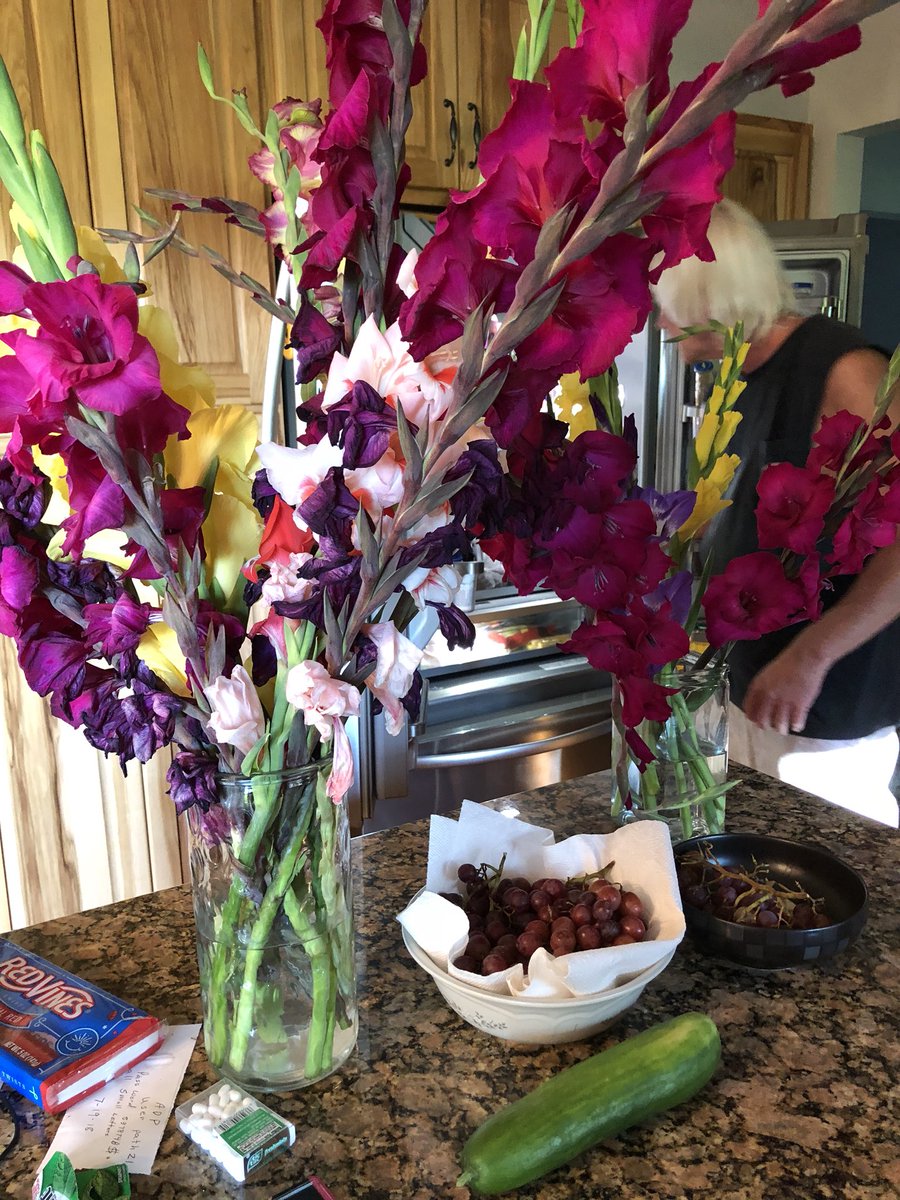 kmhalbach's tweet photo. Lots of #gladiolas https://t.co/BrDv2bGPNb