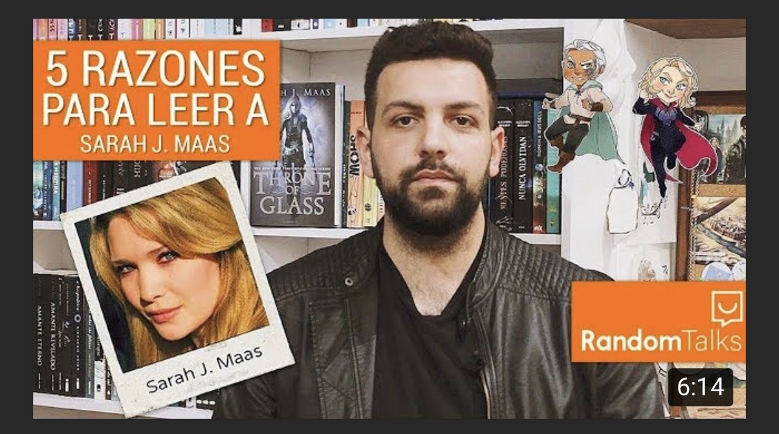 Penguinlibrosco's tweet image. 💥¡Hoy en #RandomTalks tenemos a @PolyBooks dándonos 5 razones para leer a @SJMaas!💥 youtu.be/D5u52wyDjs8 

🦉¿Conoces sus libros?🦉

⚔️🛡¡Da RT si has leído #TronoDeCristal! 🛡⚔️