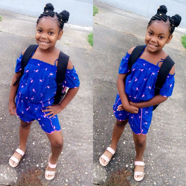 ThickALoc's tweet image. My Baby  #2ndGrader #FirstDayOfSchool