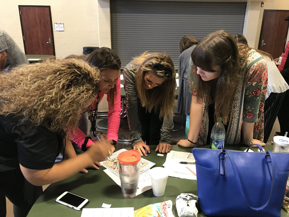 Our teachers rocked the ‘Escape the room’ challenge! <a href="/HumbleISD_WPE/">Whispering Pines</a>