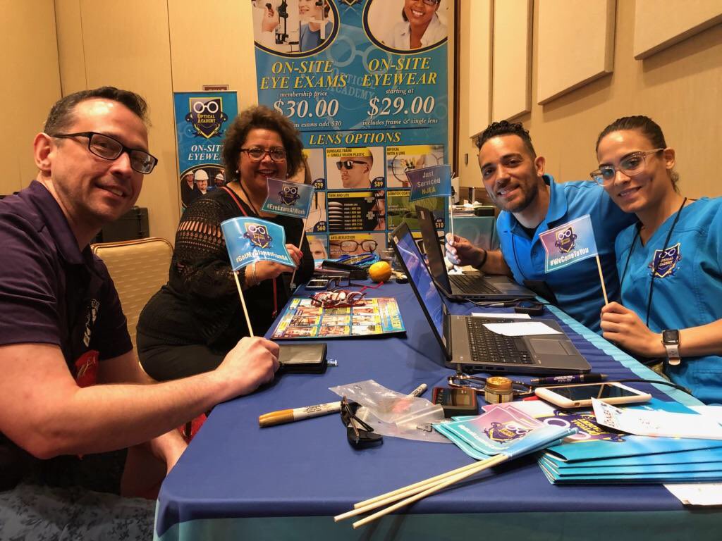 AbbyAyoub's tweet image. We are right besides our partner at the  NJEA summer leadership providing eye exams, eyewear and launching our worksite vision direct program. @NJEA @opticalacademy1 @OpticalAcademy @OAAlliances 
#OpticalAcademy #EyeExamAtWork #EyeGlassesAtWork #WorksiteVisionDirect #Onsite