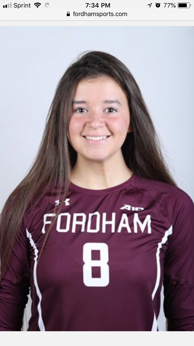 cml129's tweet image. Go #8! Go Rams! #fordhamvb 🐏🏐