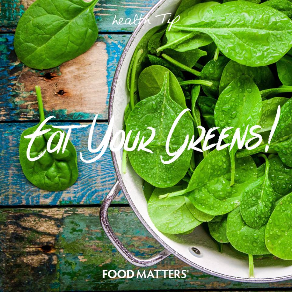 FoodMattersFilm's tweet photo. How did you have your greens today?
Eating foods high in iron like spinach can help with fighting fatigue, depression and also boost happiness.
#FMtip #foodmatters #hungryforchange https://t.co/xSE6AZueLH