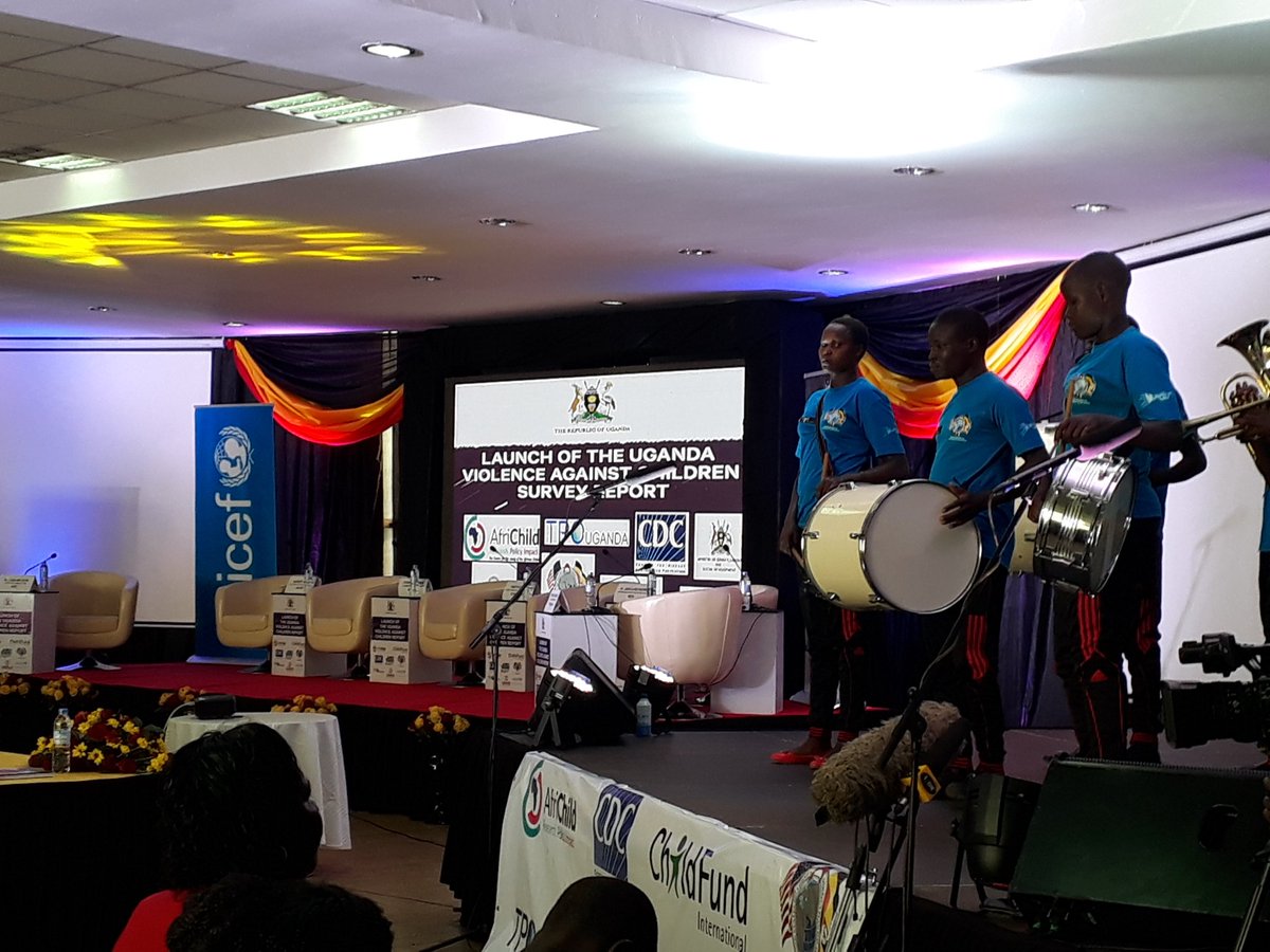 Happening now: Launch of the Uganda Violence Against Children report. Follow <a href="/UNICEFUganda/">UNICEF Uganda</a> for updates. #ENDviolence