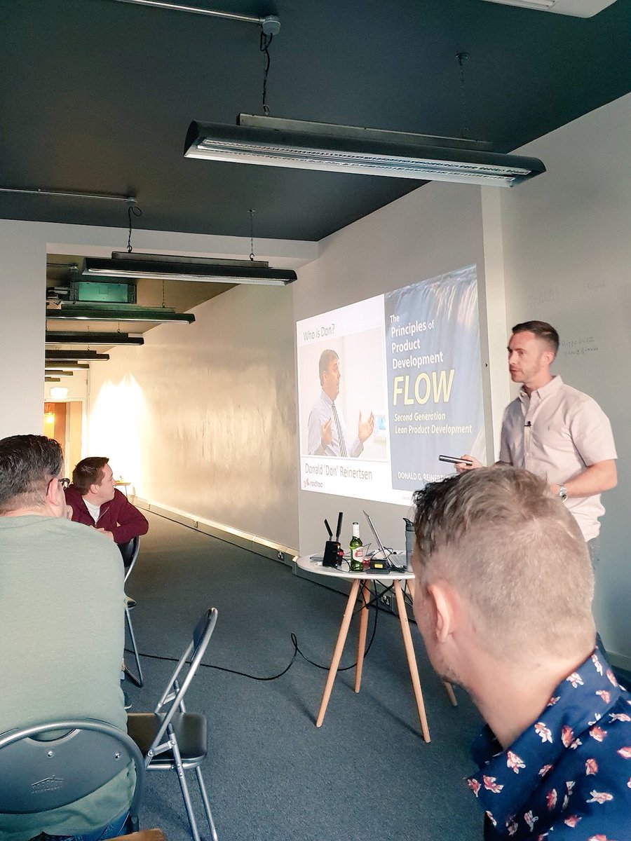Adam_DXB10's tweet photo. Great to speak at @AgileYorkshire again. Lots of engagement around #costOfDelay and #lean #agile principles. See you all next month #Radtac https://t.co/WQNm1xxlVY