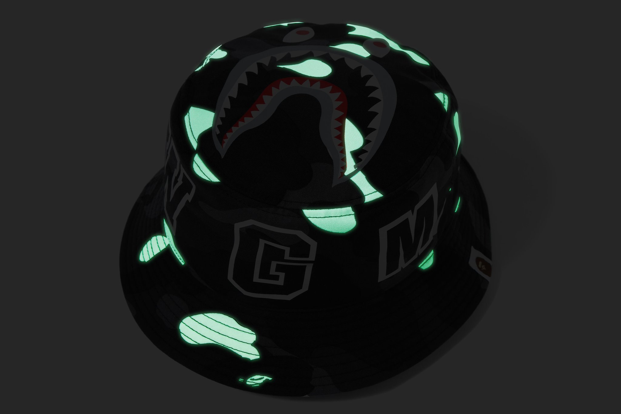 bape shark bucket hat
