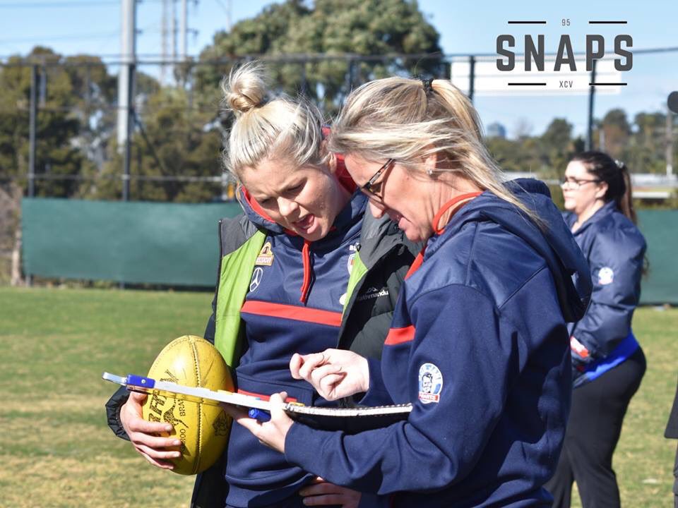 Photos from the Bulldogs v Southern Saints game are up on the 95 Snaps Facebook page ✌️ 

#VFLW #AFLW #AFLWomens #WomensFooty #WesternBulldogs #SouthernSaints