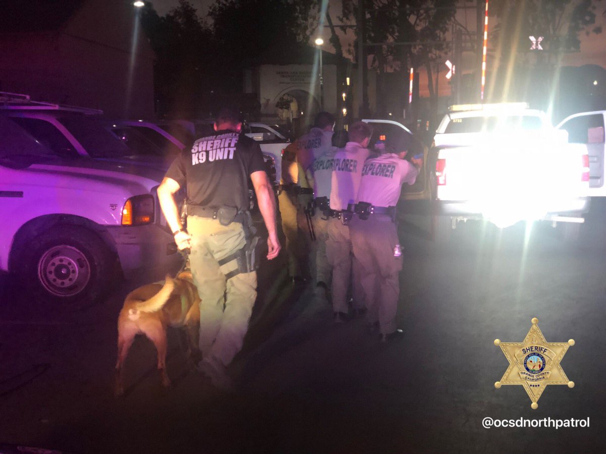 OCSDNorthPatrol's tweet photo. This evening North @OCSDExplorers had a unique opportunity. To not only learn about the @ocsdk9unit but also train with K9 Deputies. A special thanks to OCSD K9 Sgt. Knutson for this training! 🚓🐕

For more pictures https://t.co/X7eEXWAQmW

#ocsdnorthpatrol #ocsdk9 #explorers https://t.co/yQsoiOUZT5