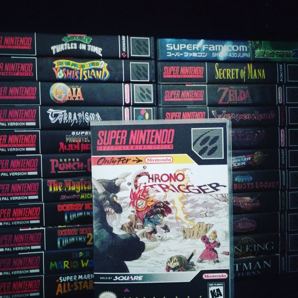 VidSpielplatz's tweet photo. Chrono Trigger
Der Genrekรถnig der 16 Bit Generation.
#chronotrigger #snesgame #sneslove #snes #supernintendo #squaresoft #alltimeclassic #frogistheman #youtuberdeutschland #smallyoutuber #16bitjrpg #16bitRPG #followmeonyoutube #follow_me #chrono #frog #akiratoriyama https://t.co/lOEHPb5lvW