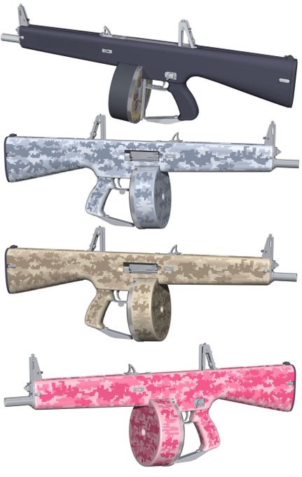 AA-12迷彩
#3DCG #Shade3D 