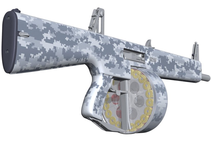 AA-12迷彩
#3DCG #Shade3D 