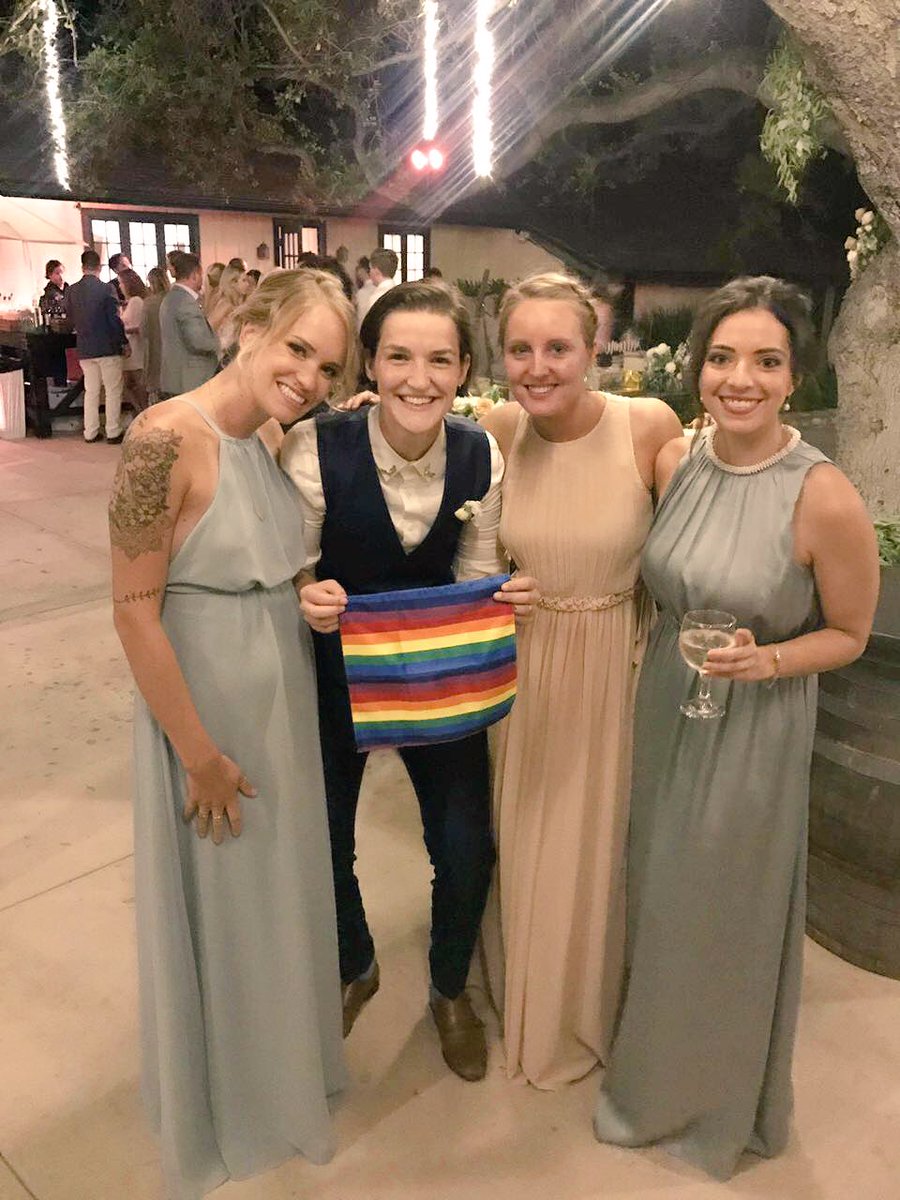 gracebaldridge's tweet image. Dear Grace-At-Prom, I know you’re afraid to come out to your friends right now. But don’t worry. They’re gonna be your bridesmaids one day.