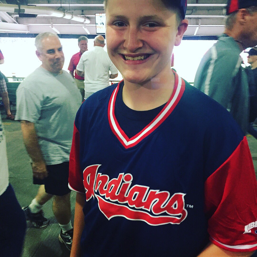 nollmatt's tweet photo. @BauerOutage Thank you for signing.  It meant a lot to my son. @Indians https://t.co/bT1BlXThY9