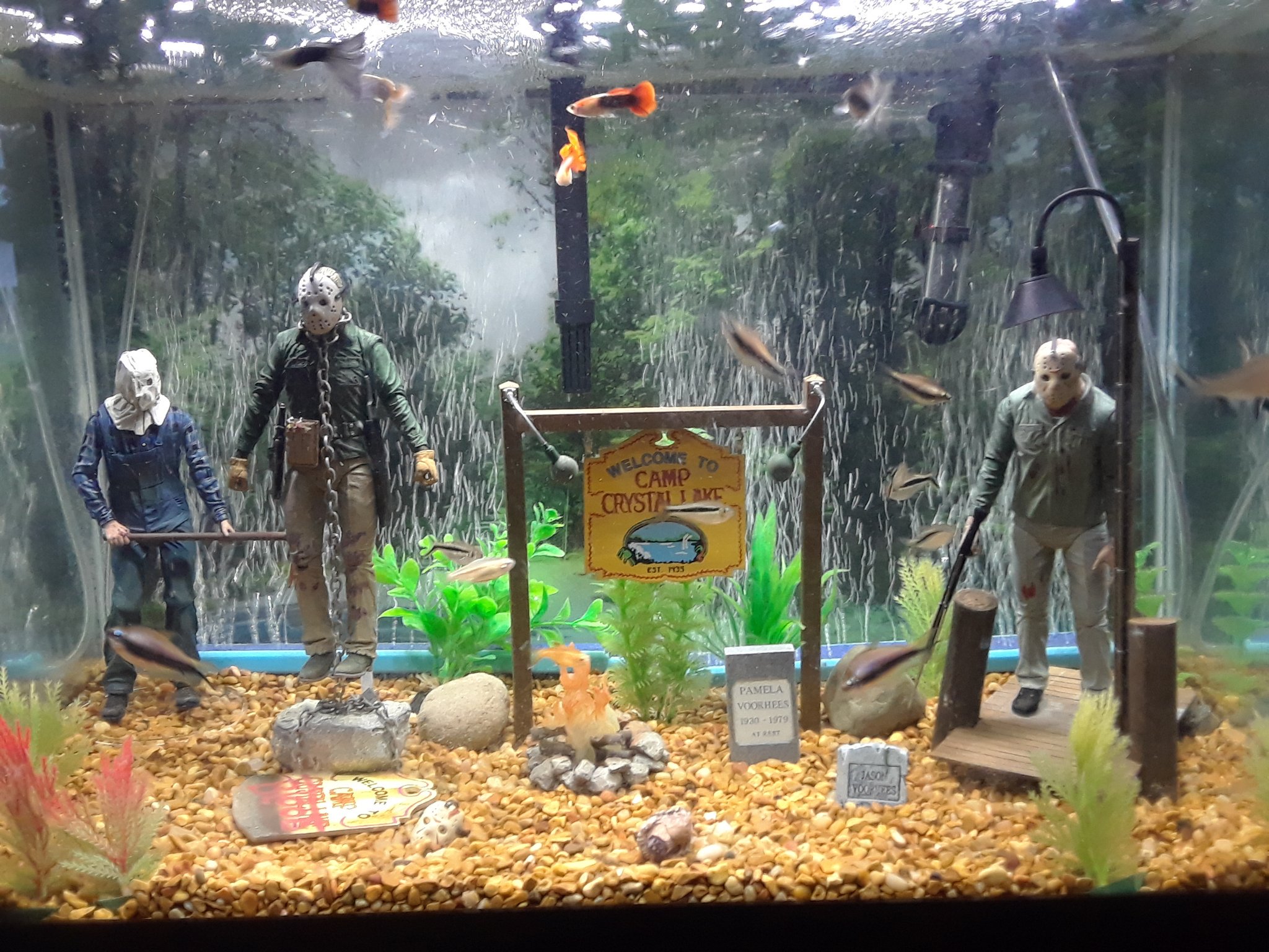 Horror 2025 aquarium decorations