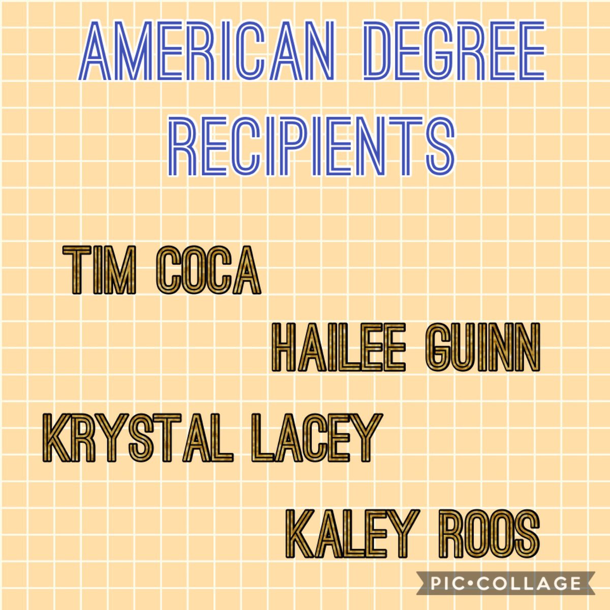 The highest degree an FFA member can attain is the American FFA Degree, less than 1% of all FFA members achieve this feat and we had FOUR students accomplish this feat this year. We are incredibly proud of all four of these graduates who continue to make GV FFA proud!