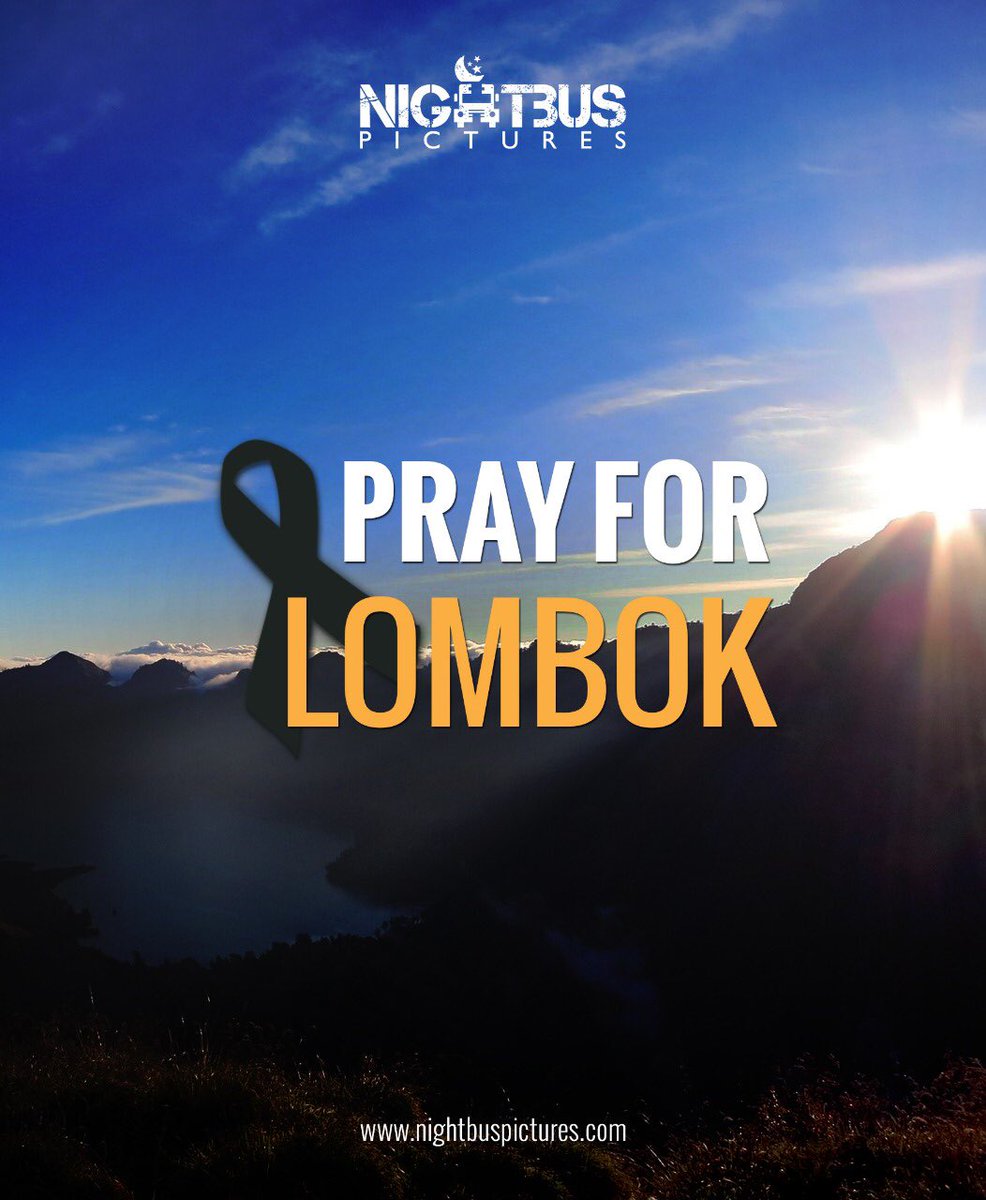 Keluarga Besar Night Bus Pictures turut berbela sungkawa atas tragedi gempa di Lombok, NTB dan sekitarnya.

Teriring doa untuk saudara-saudara kita disana, semoga selalu dalam lindungan Tuhan Yang Maha Esa 🙏🏻
#NightBusPictures #NightBus #PrayForLombok