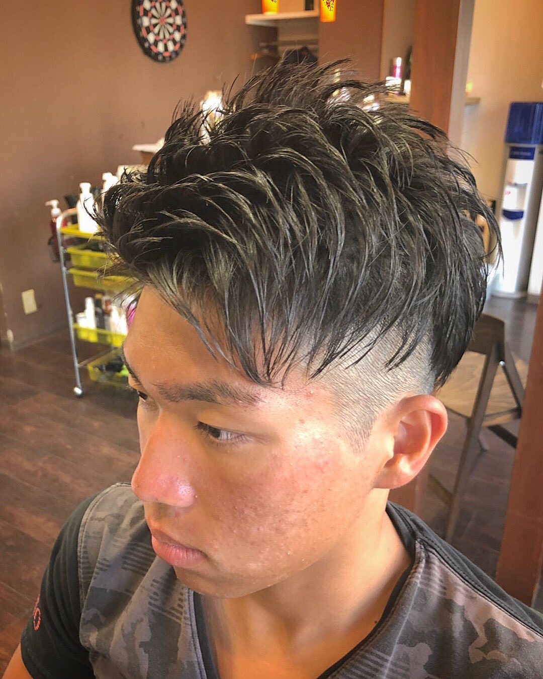 神戸 西区 Diletto Men S Salon Na Tviteru ツーブロック アップバング の ショート ツーブロック 神戸市 神戸市西区 理容師 理容店 Barber メンズヘア 美容師 ヘアセット 束感 刈り上げ ヘアーサロン アップバング 高校生 バーバー 床屋