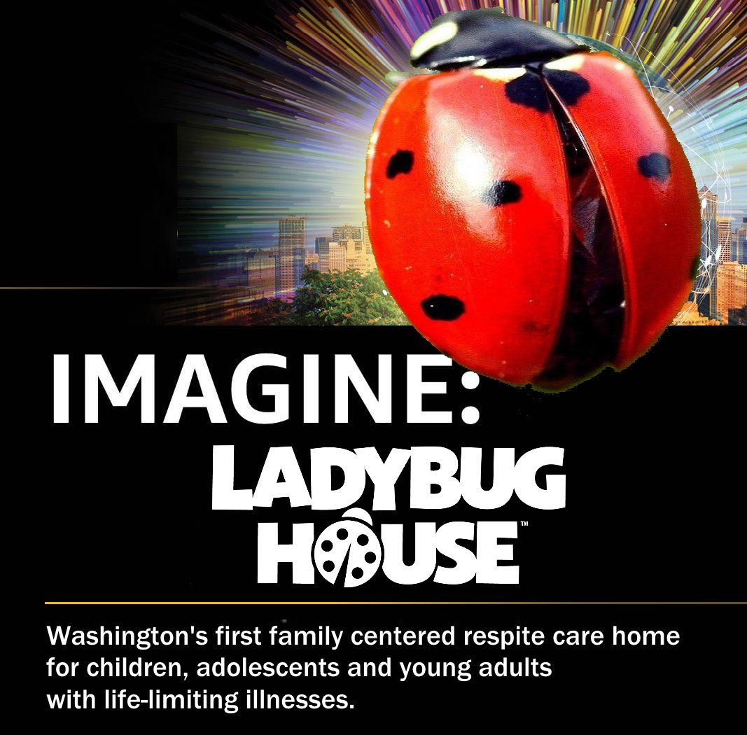 #ImagineABetterWorld <a href="/AwsNonprofits/">AWSNonProfits</a> with Washington's first family centered #respite care home for #children, adolescents and young adults with #life-limiting #illnesses. <a href="/ladybug_house/">Ladybug House</a> "If we cannot add days to the life of a child, we will add life to their days."