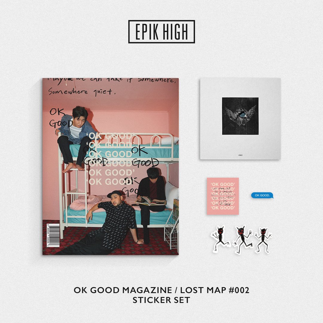 ygent_official's tweet photo. #EPIKHIGH โOK GOOD MAGAZINE PACKAGEโ SALES NOTICE
โก๏ธ https://t.co/IcdmhA49ys
#์ํฝํ์ด #lostmap2 #๋ก์คํธ๋งต2 #OKGOODMAGAZINE #์ค์ผ์ด๊ตฟ๋งค๊ฑฐ์ง https://t.co/3gL9XZr2ws
