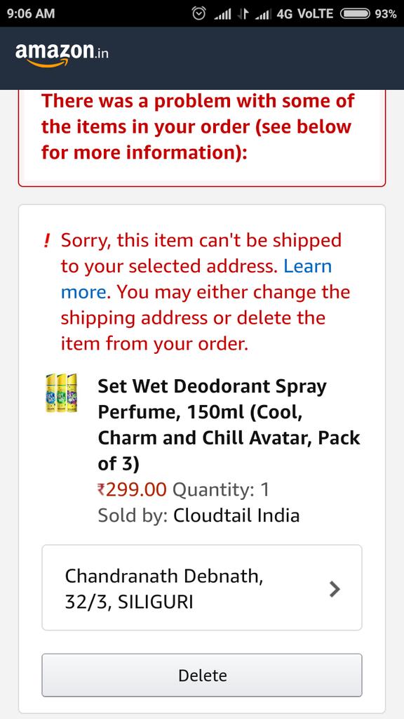 debnathonline's tweet photo. @amazonIN Are these a cunning way to force me to buy amazon prime? If yes then amazon is into unethical business practice. https://t.co/XLEguKI827