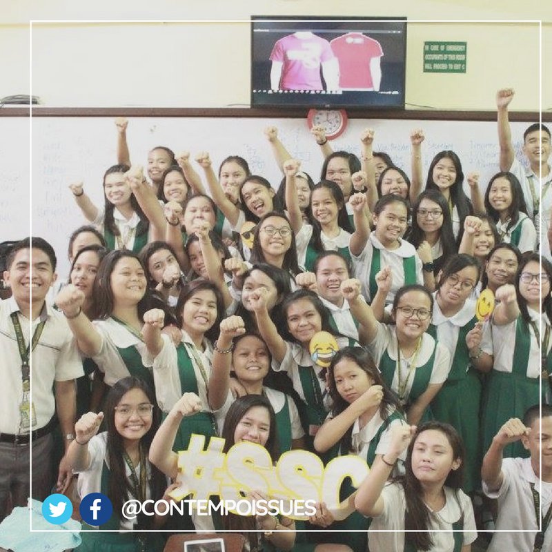 ContempoIssues's tweet image. #Throwback I Social Studies Club Members of SY 2017-2018. #ContemporaryIssues #BeRelevant