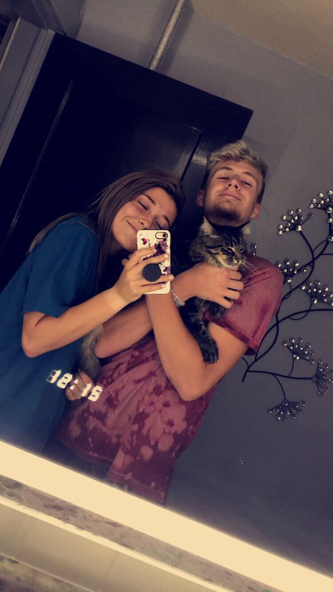 HannahCrowther_'s tweet photo. Happy national cat day to our pride &amp; joy. #fampics 💜🐱 https://t.co/R7hc8VBKqh