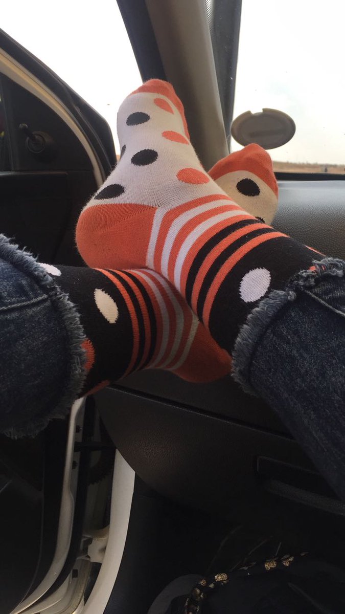 UJ_Cheer's tweet photo. Thank you @UJAccountancy for the socks, we literally wear them EVERYWHERE!! 😂🧡🧡 #WSAAB https://t.co/4Vynrl7v5R