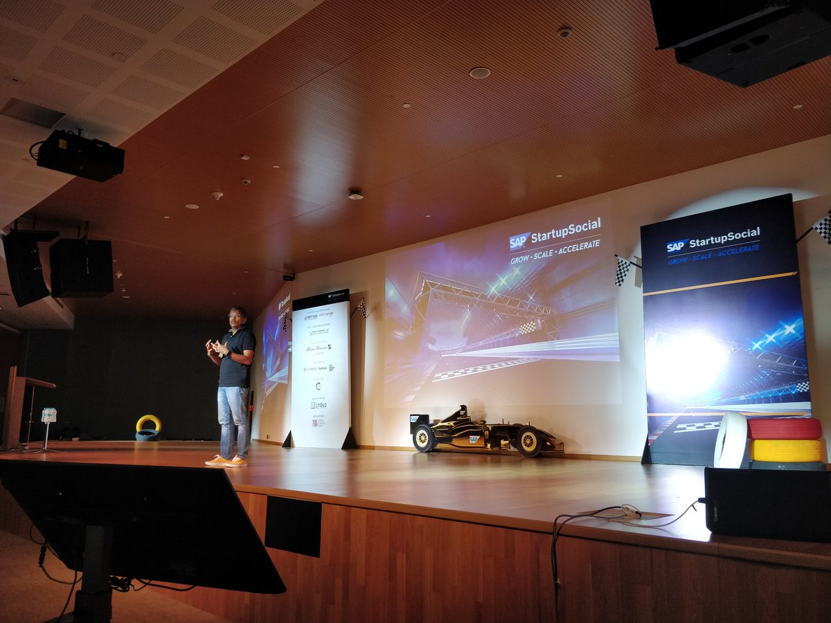 kingcoder's tweet photo. Timeless lessons being shared by Dilip at #SapStartupSocial keynote - Nazar, Jigar and Khabar are quintessential foundational lessons taught by his father which are valid for any startup to succeed https://t.co/PgYlDVzvvb