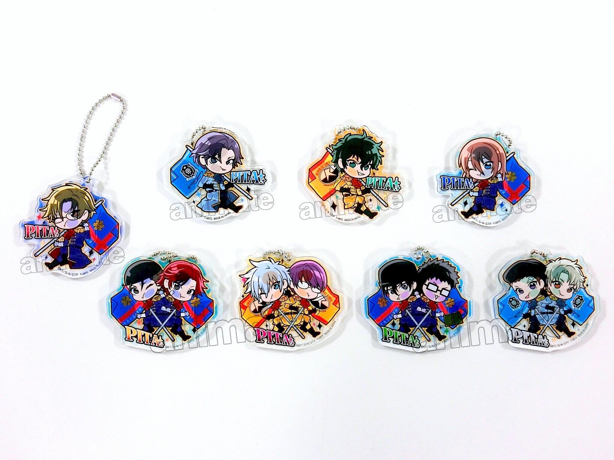 テニスの王子様 テニプリ ぴた！でふぉめ アクリルスタンド タカラトミーアーツ：新商品情報が到着！【ぴた！でふぉめ新