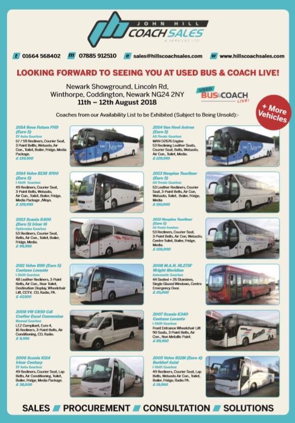 Hillscoachsales's tweet image. Here is the list of vehicles we will be taking along with us this weekend to @UsedBusCoach at Newark Showground.