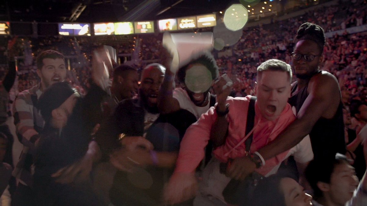 Mudita (indian, buddhist): unselfish joy. rejoicing in the good fortune of others. 

This is unselfish joy, folks. Taken when Problem X won SF5 at EVO