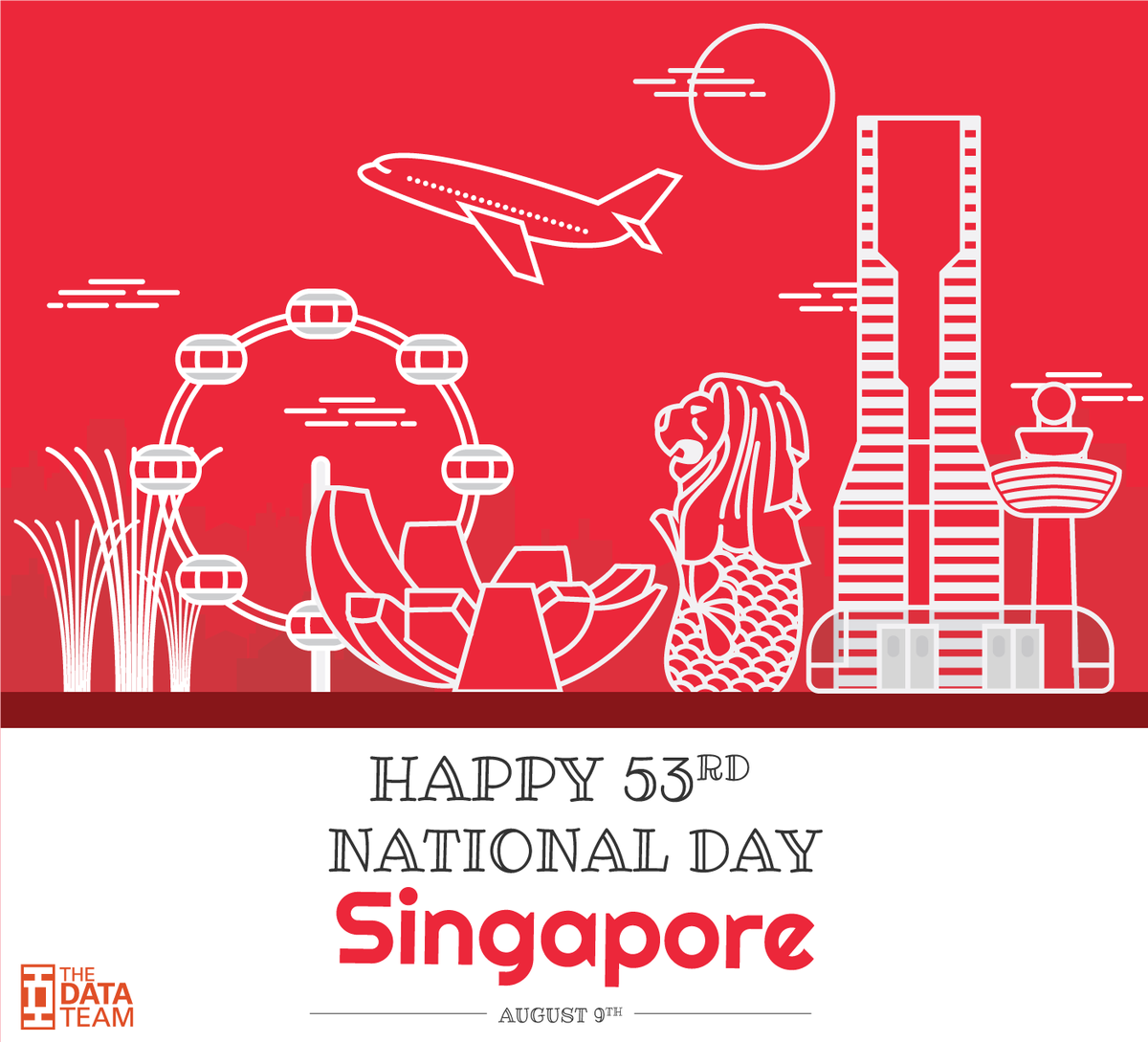 carpedata's tweet photo. Warm wishes from TheDataTeam 

Happy 53rd Singapore National Day... 

#TheDataTeam #Singapore #Nationalday https://t.co/e44SbjoE91
