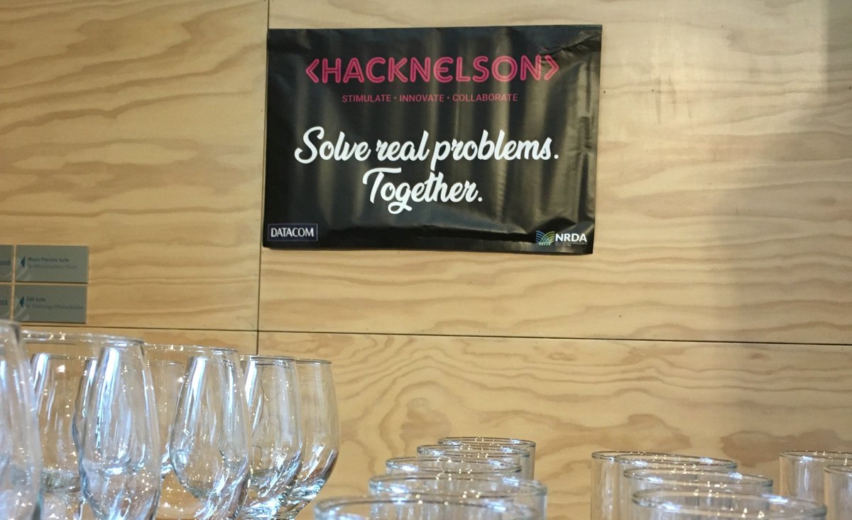 Datacom's tweet photo. Getting ready for the launch of #HackNelson this evening! The theme is “Sustainability – preparing for your future”. If you’d like to participate in #HackNelson, visit https://t.co/7wD805kNid to register! https://t.co/WYKFXgcDdG