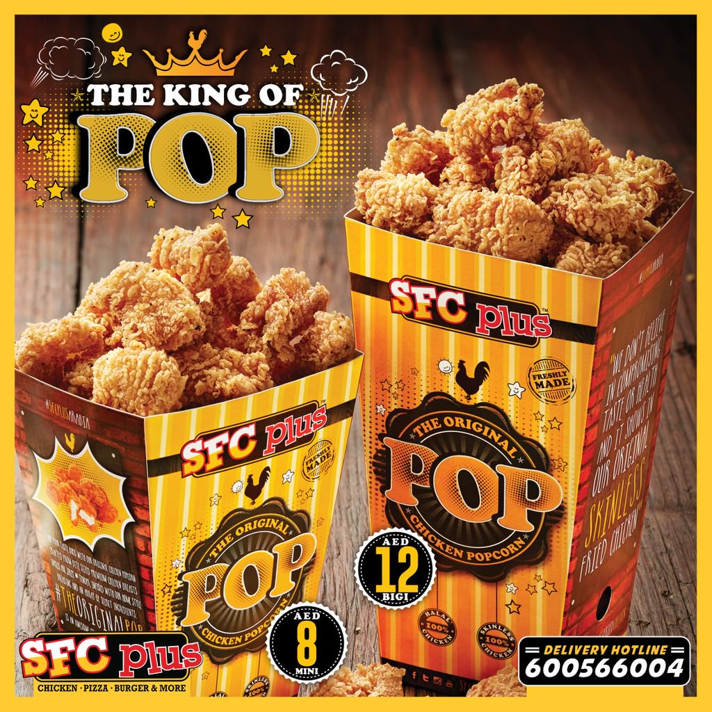 sfcplusarabia's tweet photo. Gorgeous, Crispy, Tasty and Juicy...That's how we describe our Chicken Popcorn.Drop in or order for delivery 600566004 #homedelivery #sfcplusarabia #homedelivery https://t.co/NJnyr4dY7Y