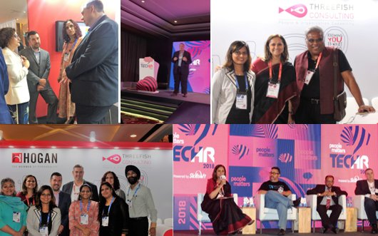 ThreeFishIndia's tweet image. Proud to have been Gold Sponsors at PeopleMatters #TechHR18.  Great discussions and exchange of ideas across the three days. Thank you @RRossHogan &amp;amp; @DustinHunter  for being with us. Thank you @williamtincup @EmmyDavid2307 @PradnyaParasher @RajitaJoshi
