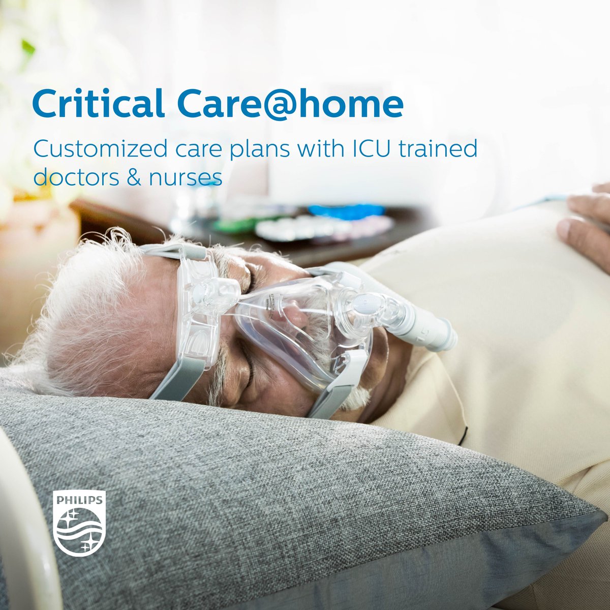 Philips India Healthcare@home tweet media