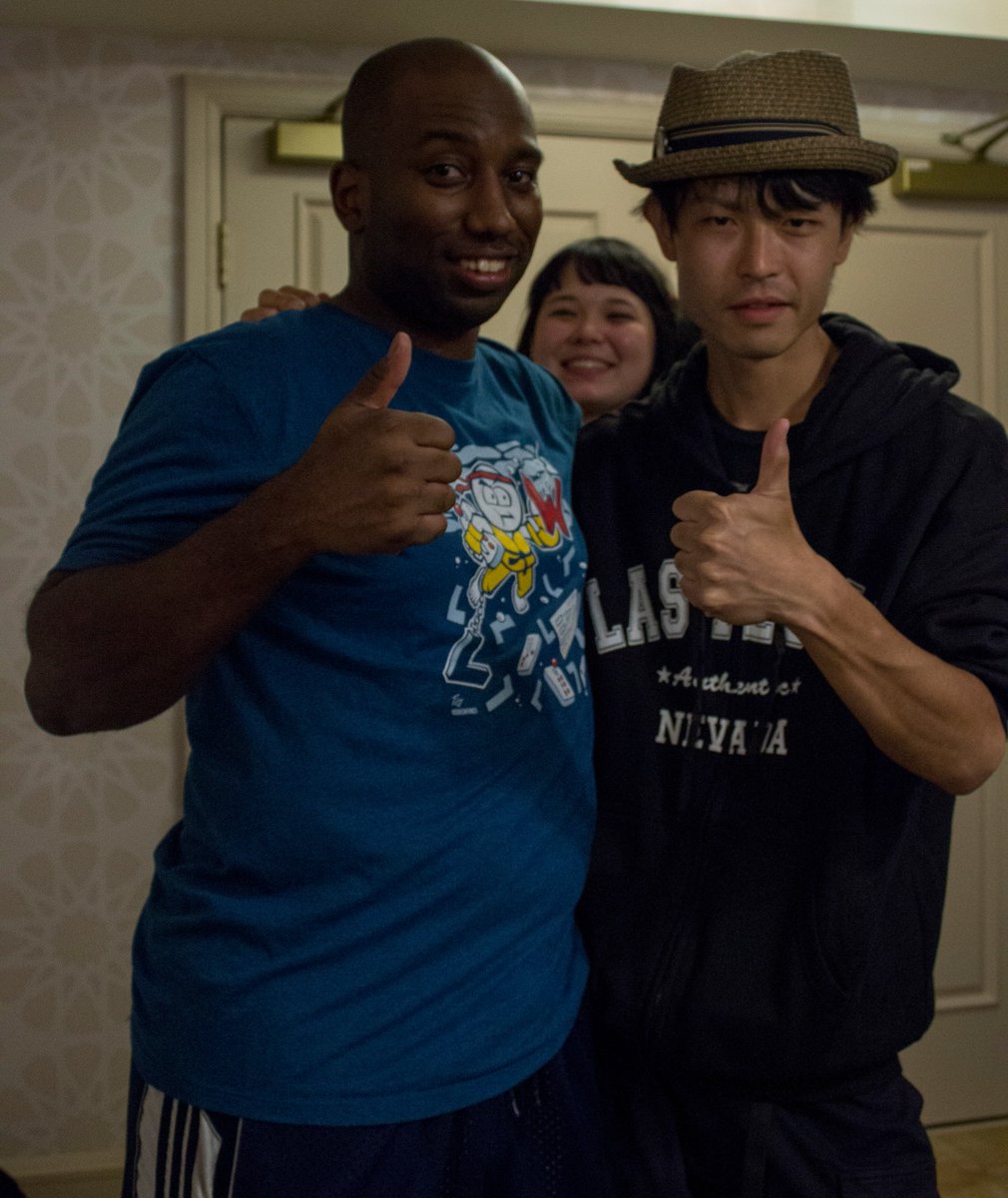 I appreciate all the love I'm getting for the support for MvCI at EVO and the Salty Suite. 

But please show love to <a href="/striderzer0/">Dewitt Ward</a>. He single-handedly set up all the equipment and basically was the behind the scenes guy for making the recording/stream happen. #SaltySuite2018