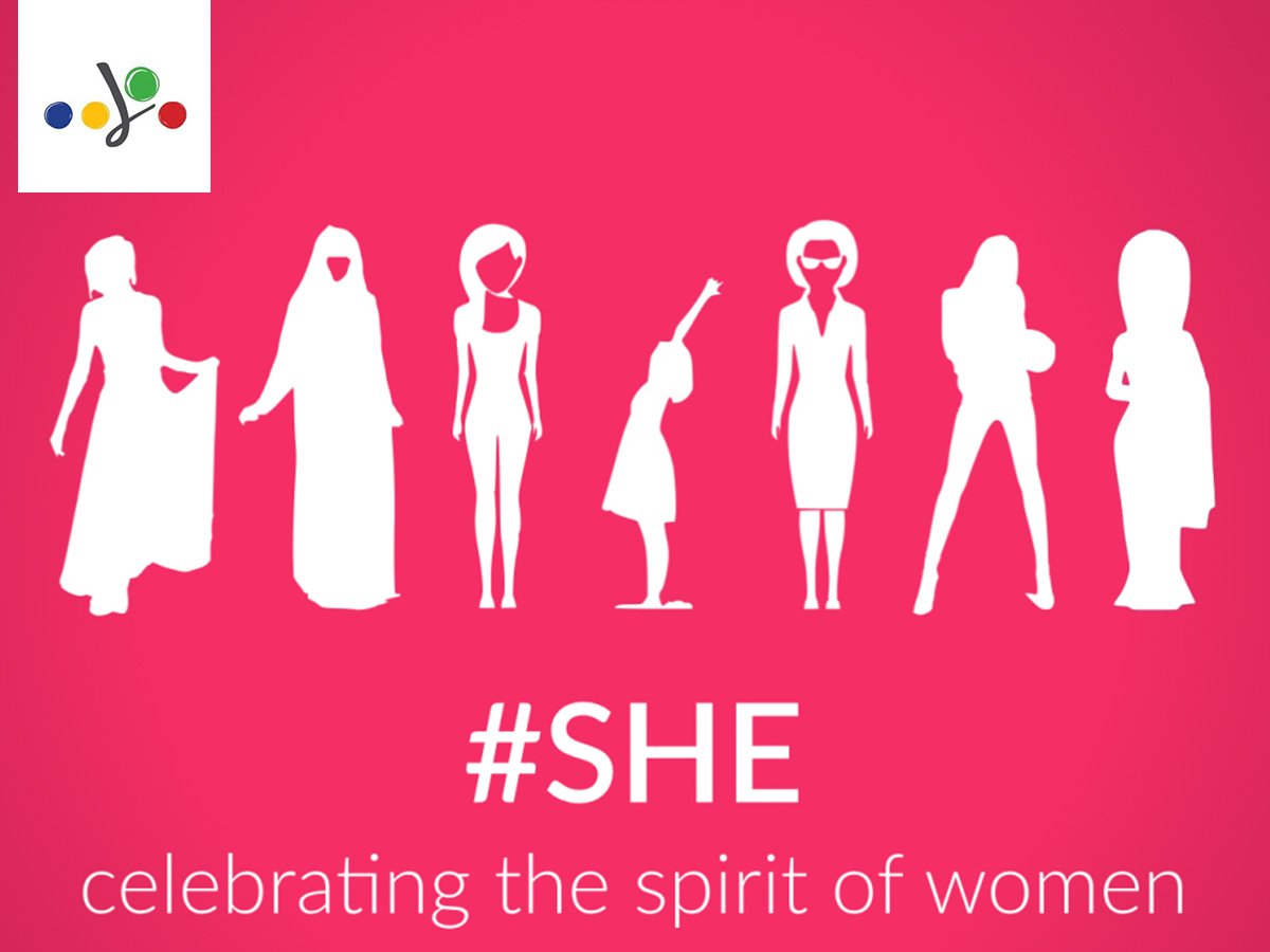 Happy #WomensDay! 
"You've got everything... To take the world in your stride."