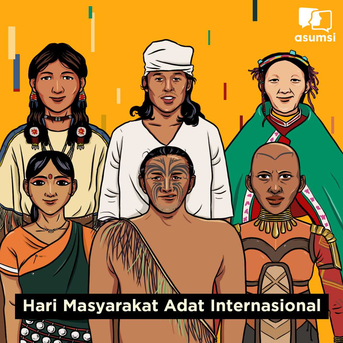 Hasil gambar untuk Masyarakat Adat Sedunia