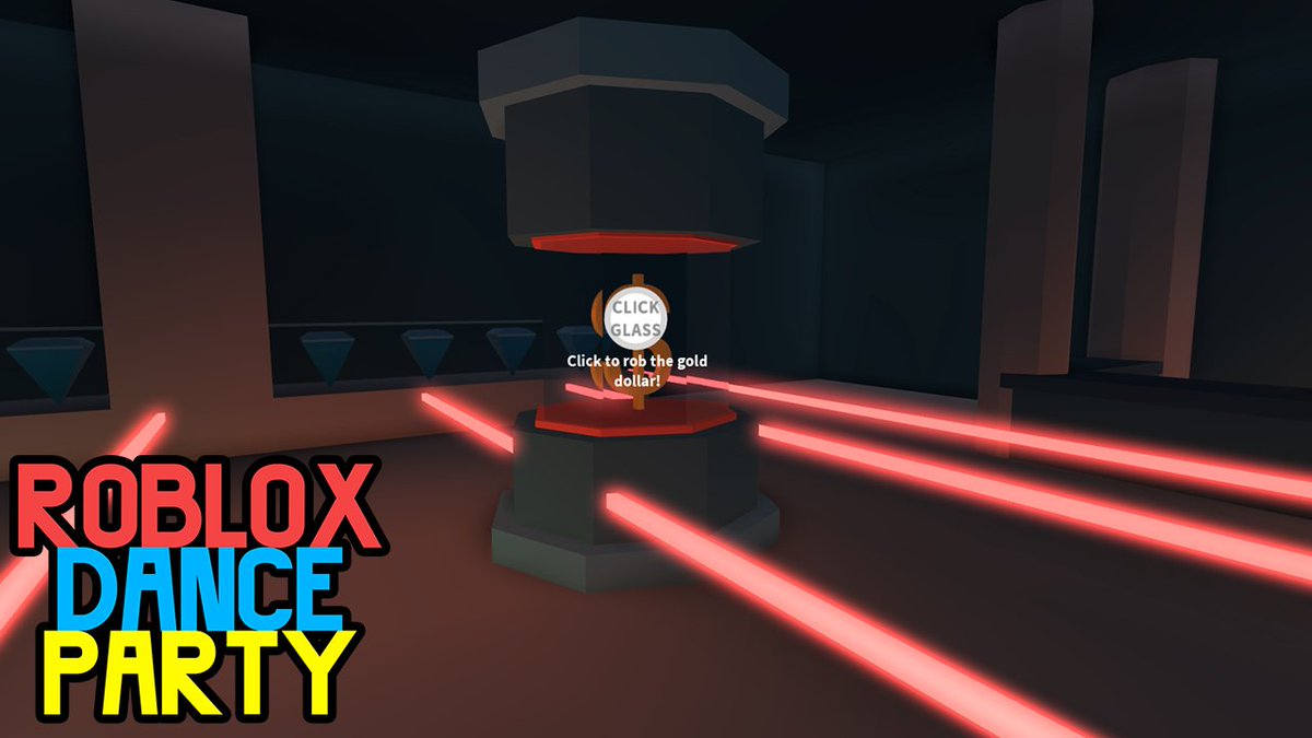 Uwaisplayz On Twitter Rob A Golden Dollar In The New - roblox dance party leaks update today roblox