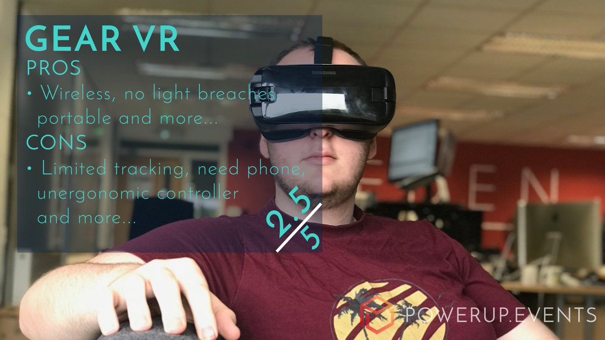 PowerUp_Events's tweet image. We've gone through all the popular #VirtualReality headsets to see which is most suited for #events!

In the first of our blog series we look at the Samsung #GearVR: powerup.events/news/gearvr-re…

#eventprofs #vr