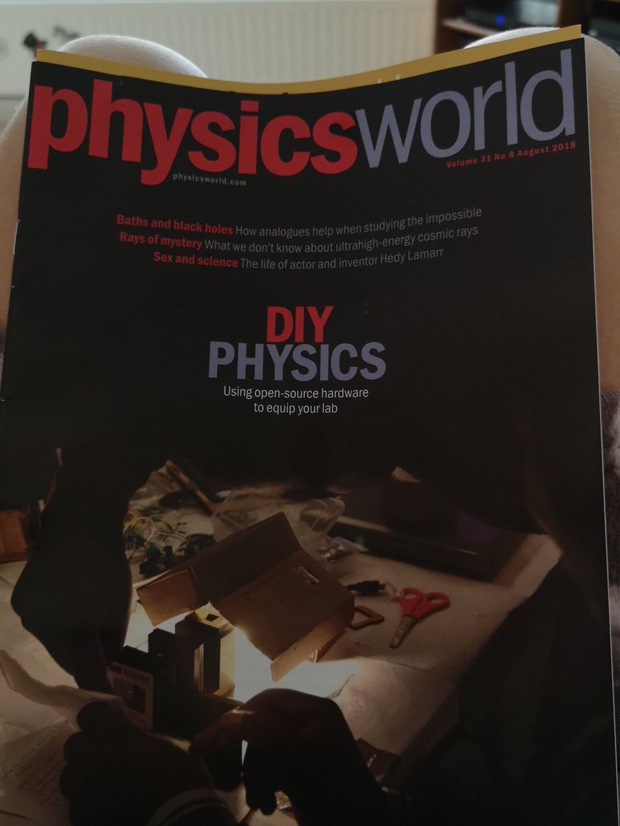 cazgerrard's tweet photo. Another reason to be a member of the IOP... #diyphysics #hedylamarr #spnoxford #spncam #spnyork https://t.co/17eVKaEfXT