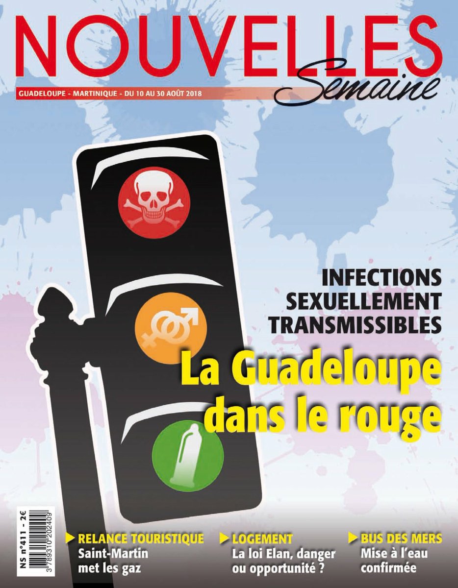 NSemaine's tweet photo. À la Une du dernier @NSemaine : l’invasion des #IST, le redcollage touristique de #SXM, l’impact de la loi #ELAN sur le logent Outre-mer, la mer comme alternative à la route... Bonne lecture ! https://t.co/I7VhEqjUFq