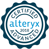 JWanhalinna's tweet photo. Advanced level data wrangler. Certified by @alteryx #alteryx #alteryxcertification #totalautomationbadassery #thrillofsolving https://t.co/1NQlcZY4ei