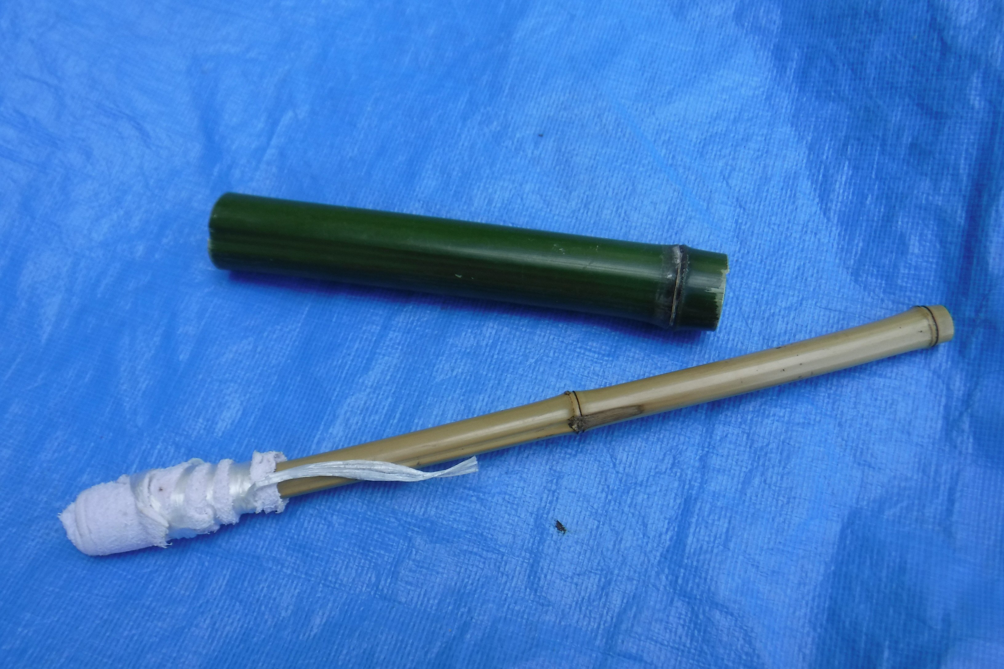 名古屋市農業センター Delaふぁーむ 竹の水鉄砲つくり 材料は切って準備してありますので 布をぐるぐる竹筒に入る大きさに巻きつけて作ります 8月11日 土 14 00 15 00 場所 噴水広場 樹木の下 材料費 竹の水鉄砲１つ100円 定員 先着25名