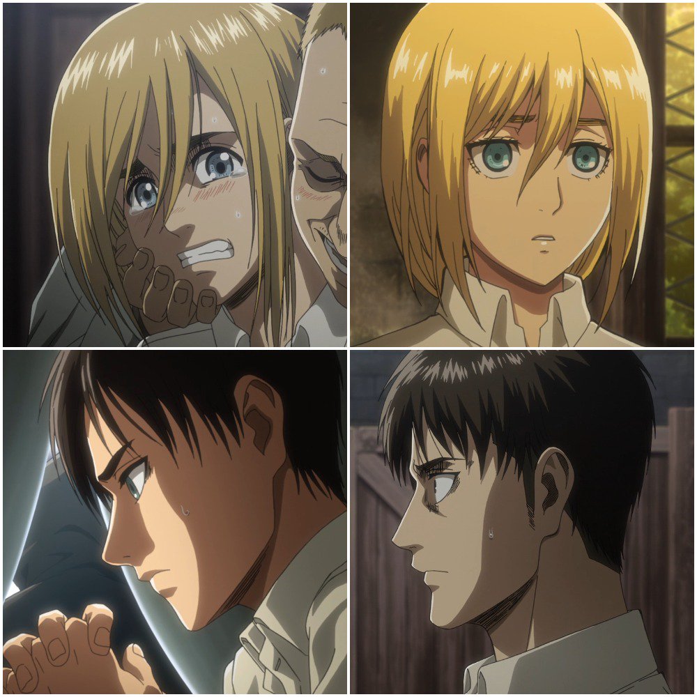 Attack On Titan Historia And Eren