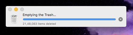 MultiShiv19's tweet image. Clearing up #node_modules in my work directory be like
It almost touched 32,00,000 in the end 🙆🏻♂️
#DeveloperLife #nodejs